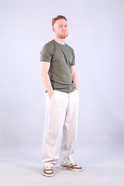 2143-1 Full Need Ribana O Yaka T-shirt