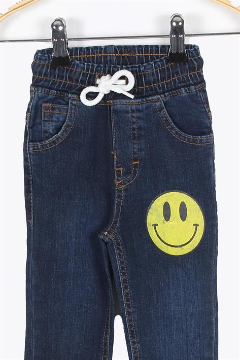 223693 Çocuk Bye Nakışlı Kot Pantolon
