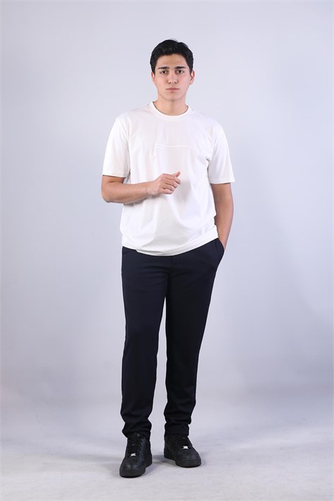 2271 Baskı 1 O yaka 24*1 Süprem Oversize T-shirt