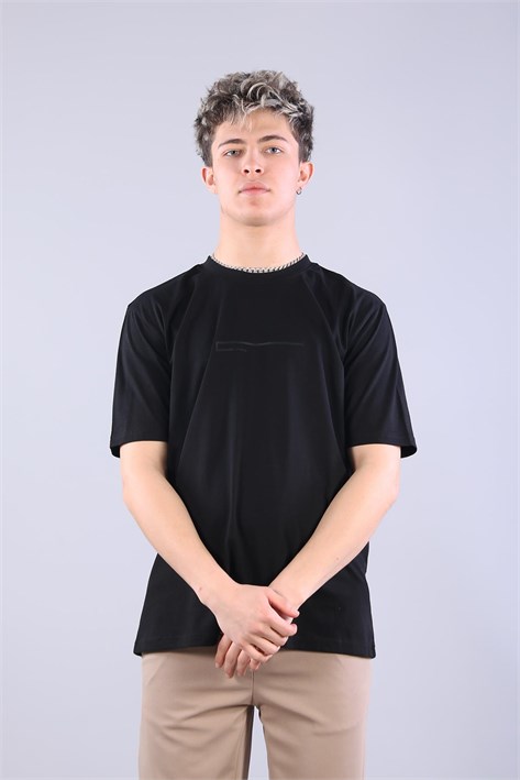 2271 Baskı 1 O yaka 24*1 Süprem Oversize T-shirt