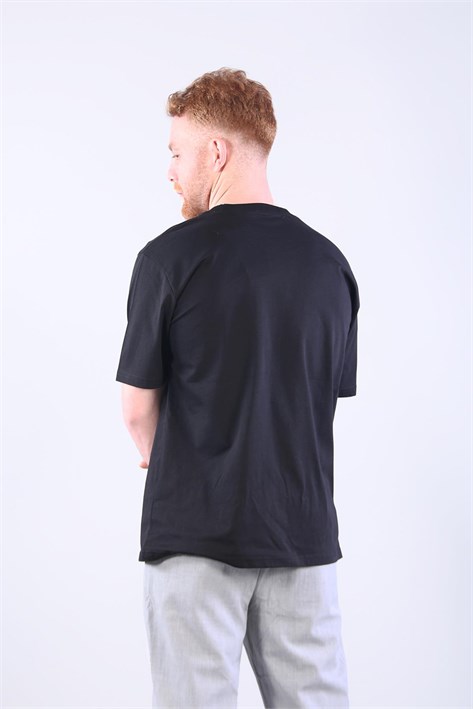2271 Baskı 2 O yaka 24*1 Süprem Oversize T-shirt
