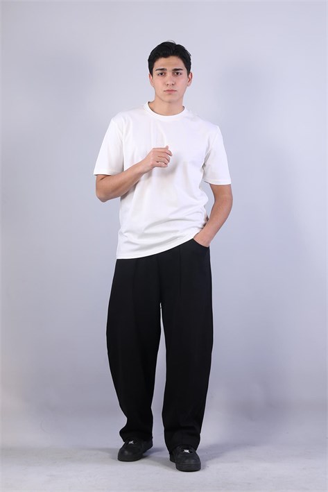 2271 Baskı 4 O yaka 24*1 Süprem Oversize T-shirt