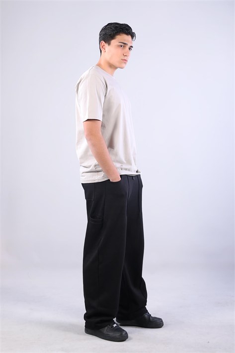 2271 Baskı 4 O yaka 24*1 Süprem Oversize T-shirt