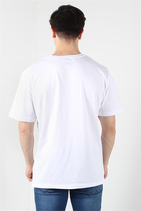 2271 O yaka Cepli 24*1 Süprem Oversize T-shirt