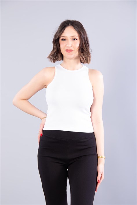 25597 Compak İnce Biyeli Ribana Atlet