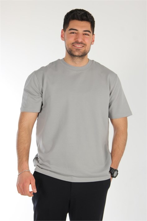 2610 Lyc İki İplik O yaka T-shirt