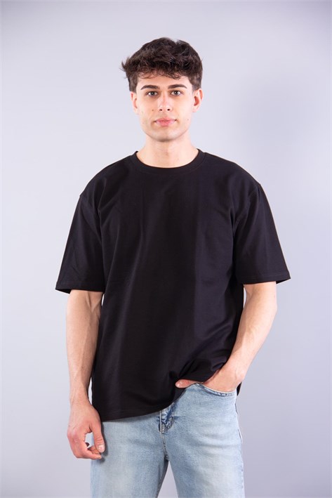 2610 Lyc İki İplik O yaka T-shirt