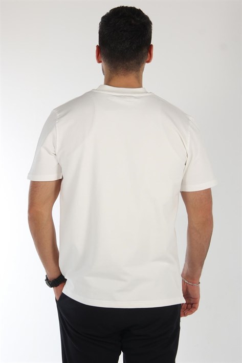 2610 Lyc İki İplik O yaka T-shirt