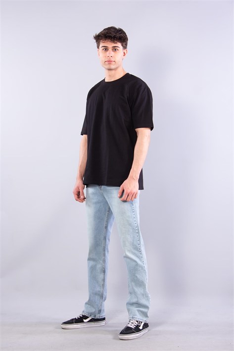 2610 Lyc İki İplik O yaka T-shirt