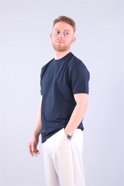 2639 Lyc Petek Süprem O Yaka T-shirt