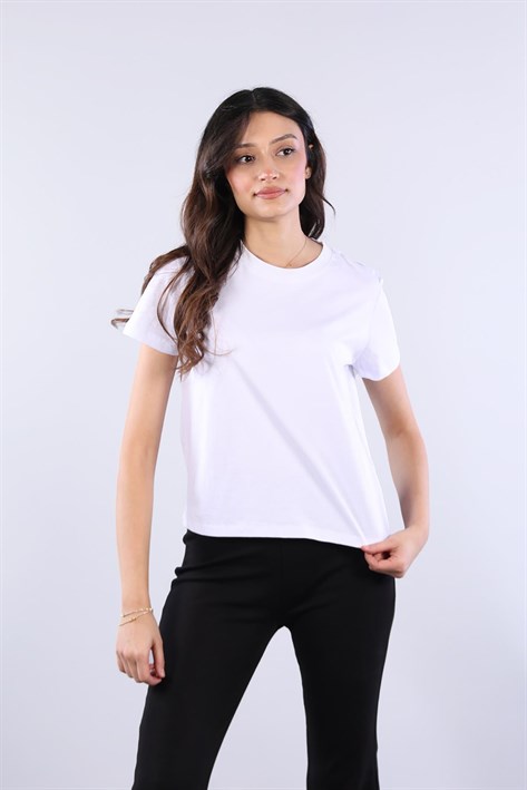 26504 Süprem O Yaka Kısa T-shirt