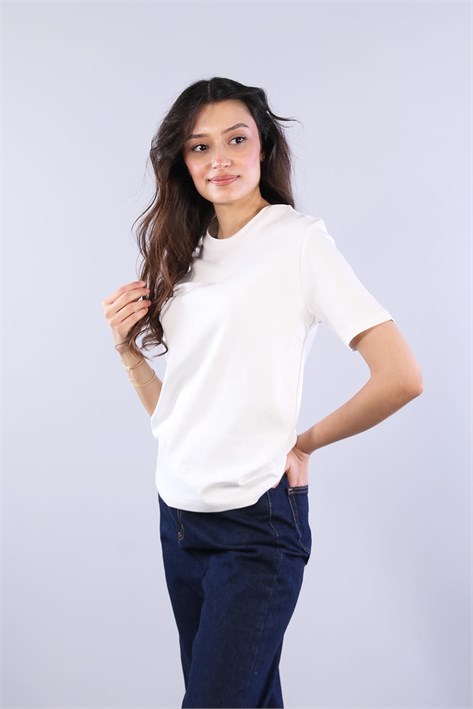 26650 İnterlok O Yaka Oversize T-shirt