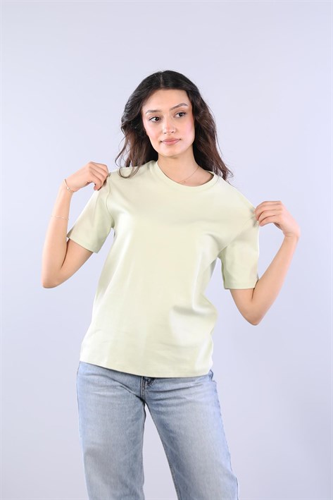 26650 İnterlok O Yaka Oversize T-shirt