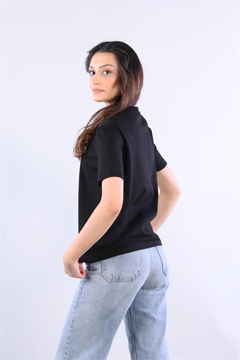 26650 İnterlok O Yaka Oversize T-shirt