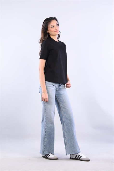 26650 İnterlok O Yaka Oversize T-shirt