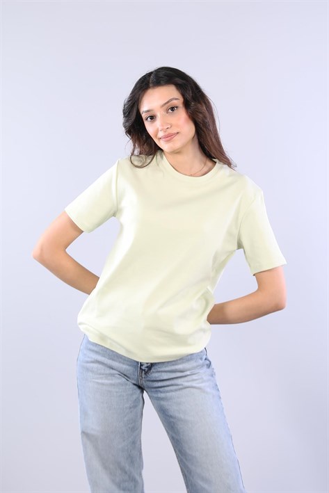 26650 İnterlok O Yaka Oversize T-shirt