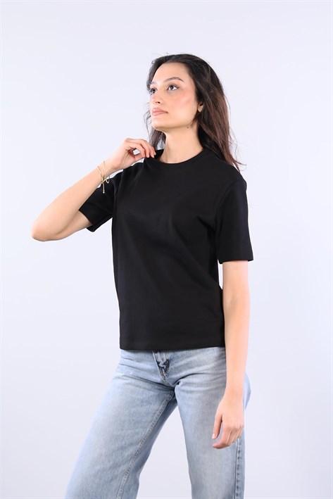 26650 İnterlok O Yaka Oversize T-shirt