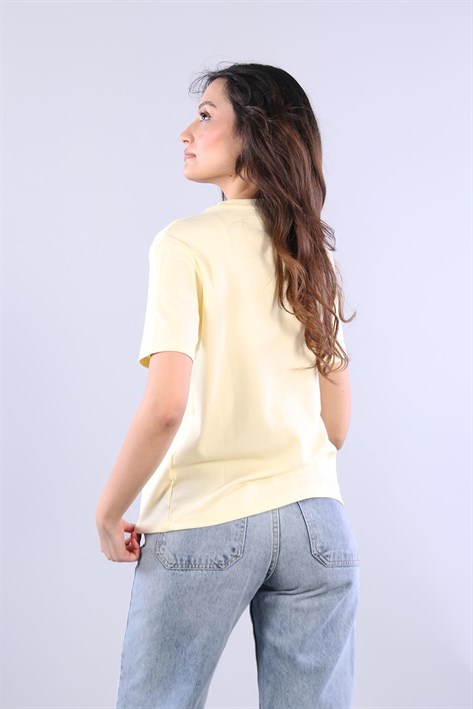 26650 İnterlok O Yaka Oversize T-shirt