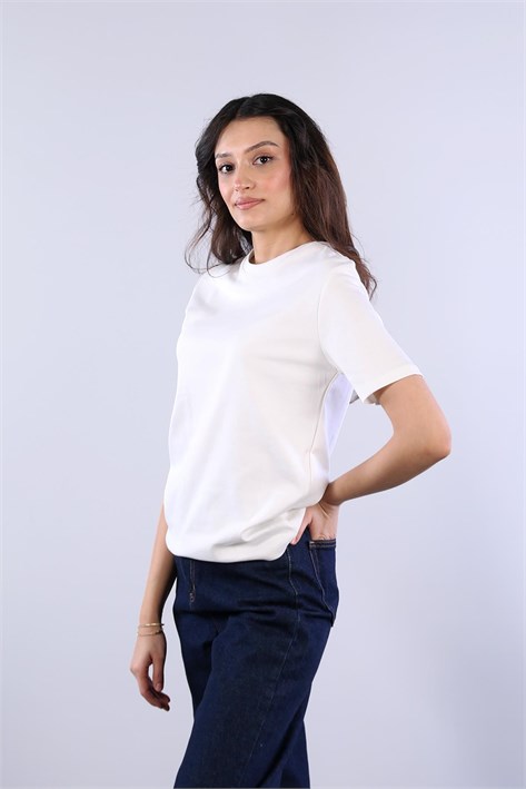 26650 İnterlok O Yaka Oversize T-shirt