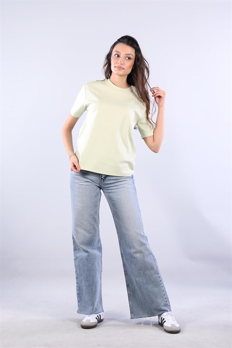 26650 İnterlok O Yaka Oversize T-shirt