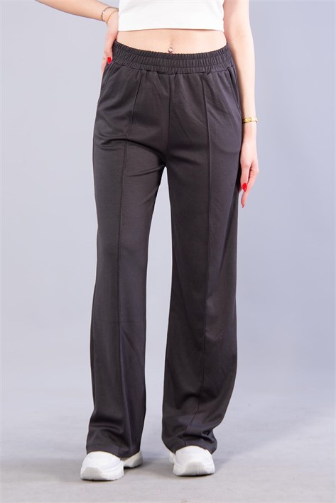 26709 Beli Lastikli Modal Pantolon