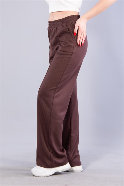 26709 Beli Lastikli Modal Pantolon