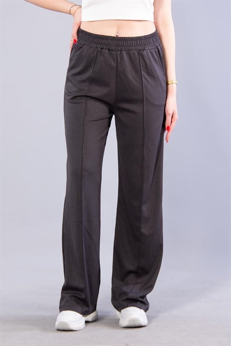26709 Beli Lastikli Modal Pantolon