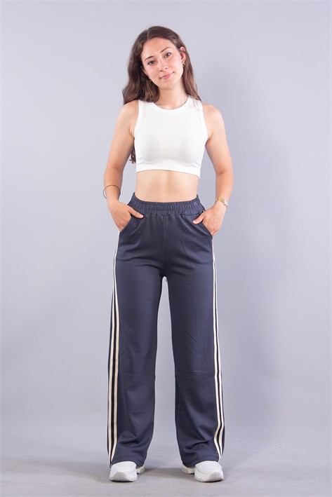 26770 Modal Kumaş Şeritli Pantolon