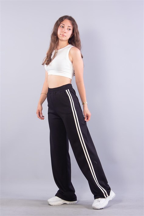 26770 Modal Kumaş Şeritli Pantolon
