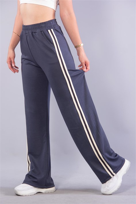 26770 Modal Kumaş Şeritli Pantolon