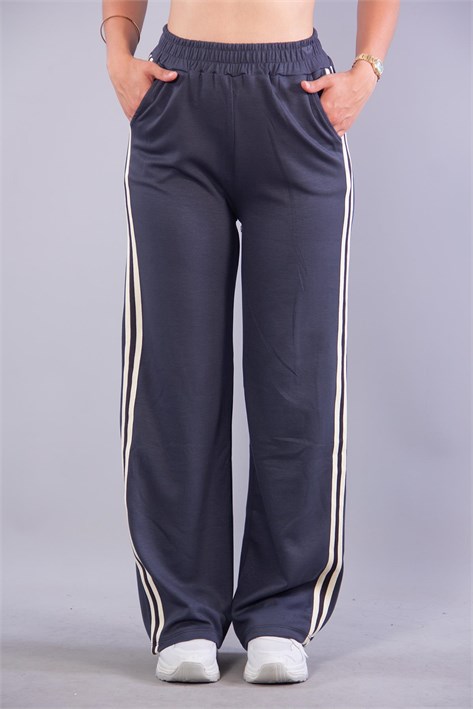 26770 Modal Kumaş Şeritli Pantolon
