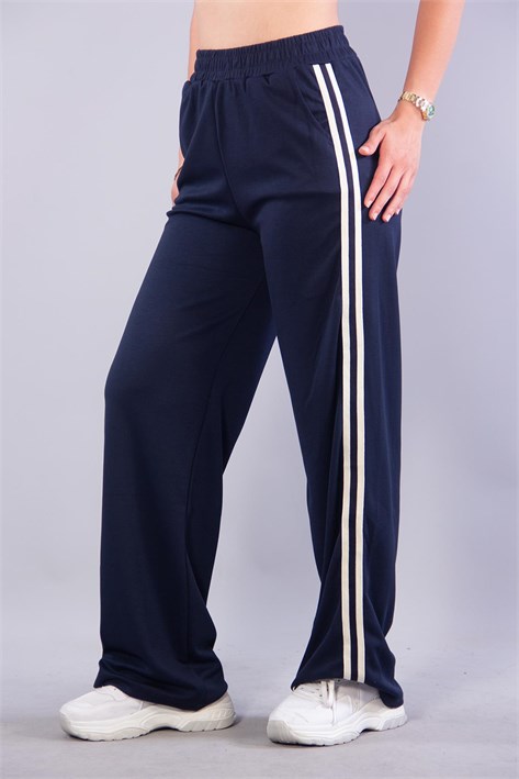 26770 Modal Kumaş Şeritli Pantolon