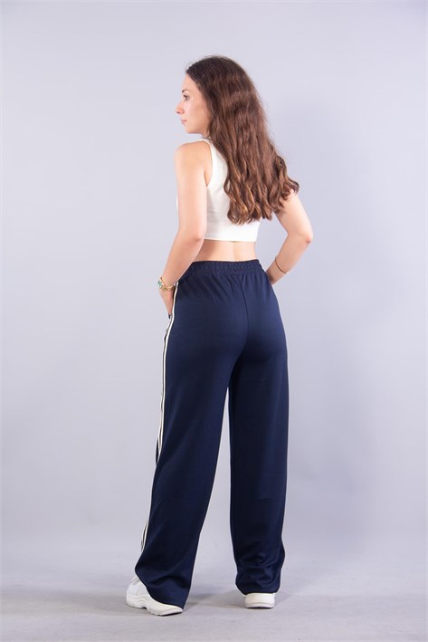 26770 Modal Kumaş Şeritli Pantolon