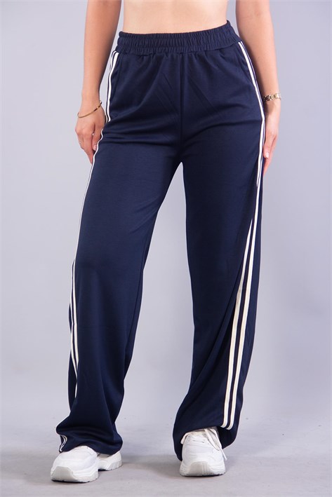26770 Modal Kumaş Şeritli Pantolon
