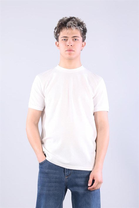 2912 O Yaka 18*1 Süprem T-shirt