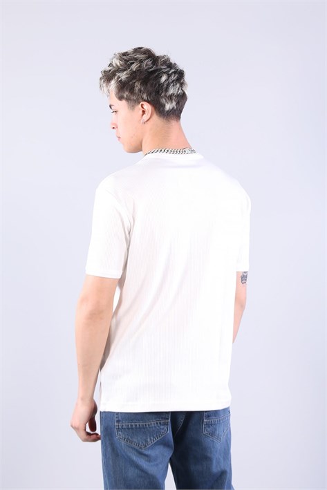 2915 İğne Boşaltmalı İnterlok T-shirt