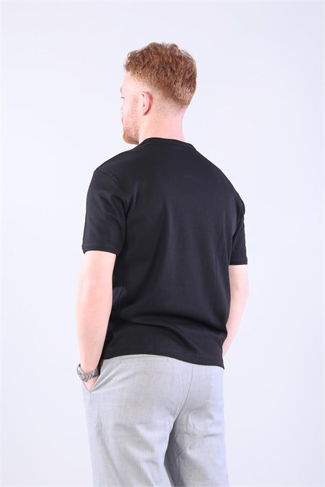 2915 İğne Boşaltmalı İnterlok T-shirt