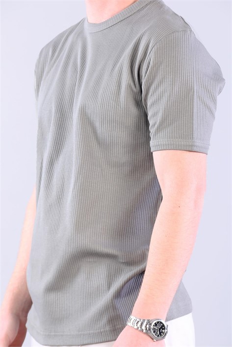 2915 İğne Boşaltmalı İnterlok T-shirt