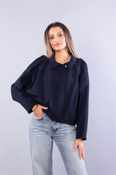 2978 Omzu Apoletli Bomber Ceket