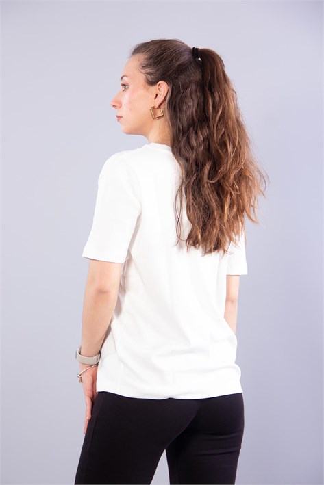 3405 Summer Bale O Yaka T-shirt