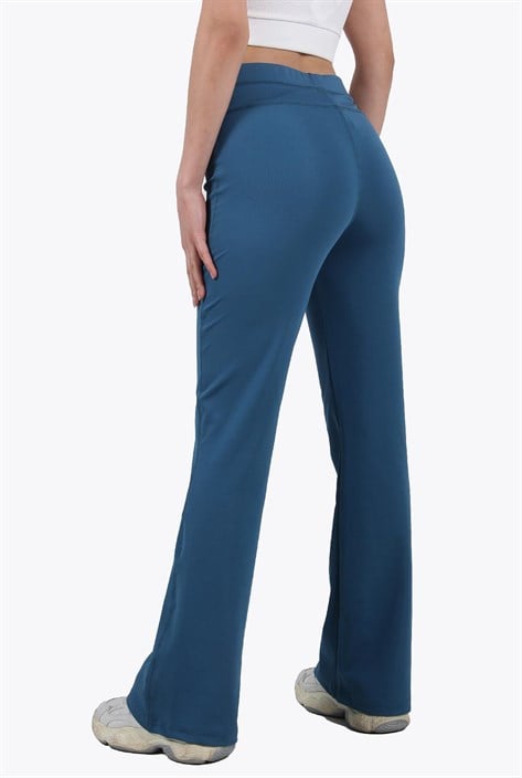 3702-4157 İspanyol Paça Poliviskon Tayt