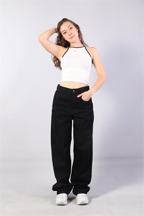388 Kemer Tokalı Baggy Pantolon