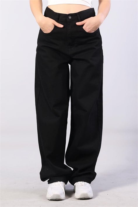 388 Kemer Tokalı Baggy Pantolon