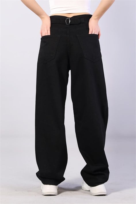 388 Kemer Tokalı Baggy Pantolon