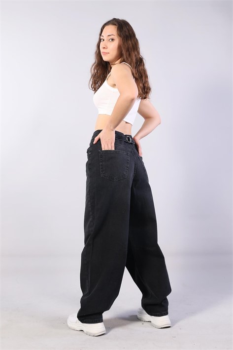 388 Kemer Tokalı Baggy Pantolon