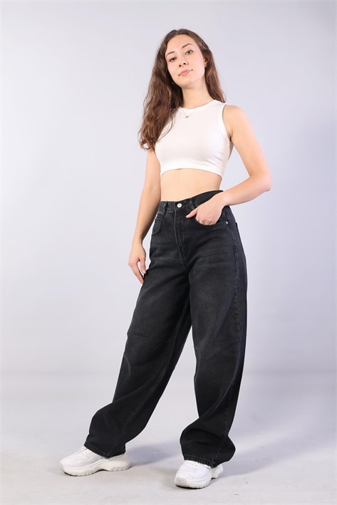 388 Kemer Tokalı Baggy Pantolon
