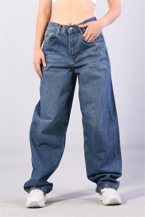 388 Kemer Tokalı Baggy Pantolon