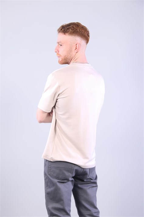 4028 (1229) Modal Kumaş O Yaka T-shirt