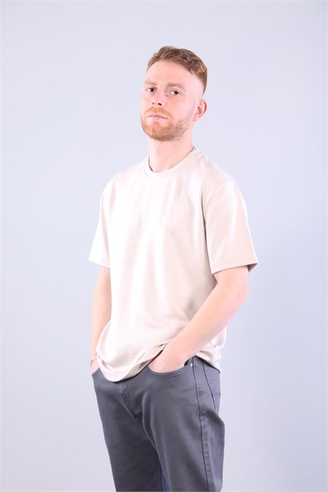 4028 (1229) Modal Kumaş O Yaka T-shirt