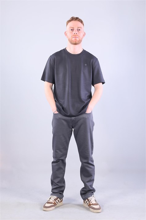 4028 (1229) Modal Kumaş O Yaka T-shirt